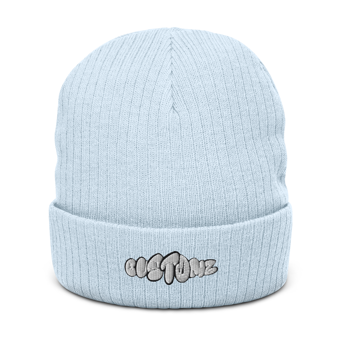 Embroidered “Graffiti” beanie